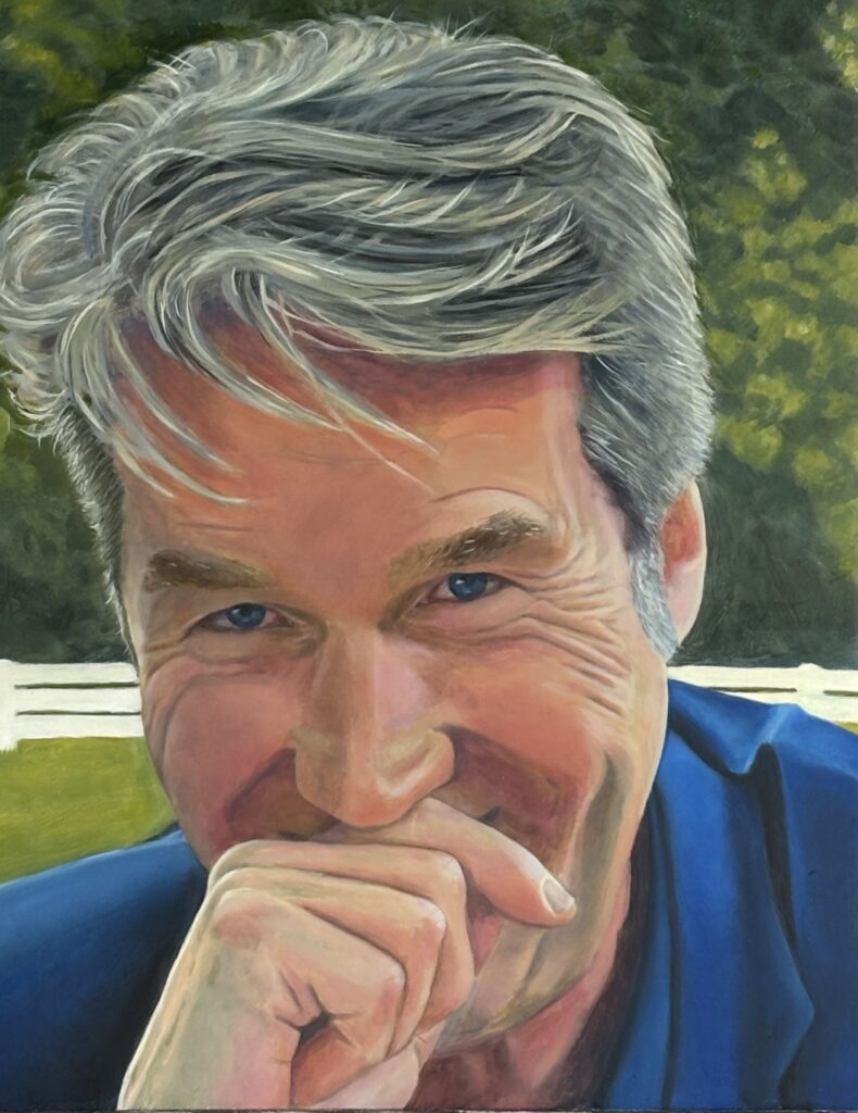 Schilderij van Frank Boeijen | portret door Laura Baten