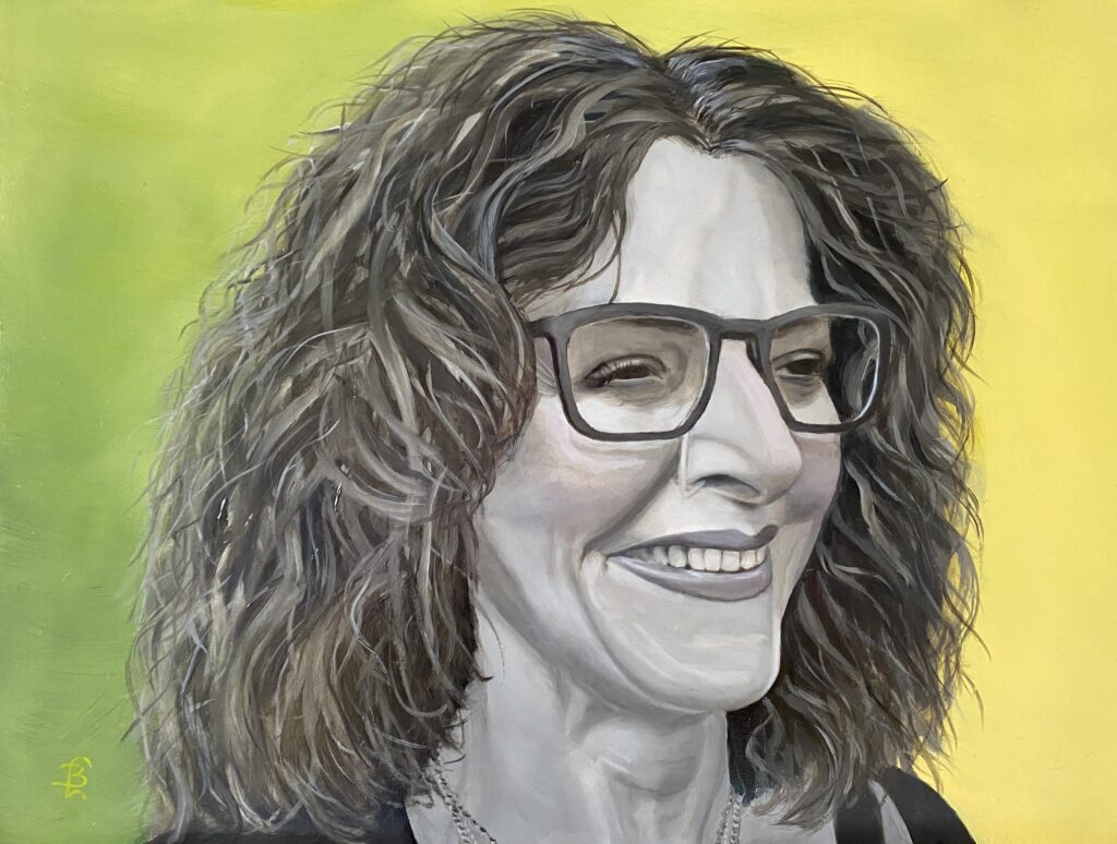 realistisch portret van een vrouw